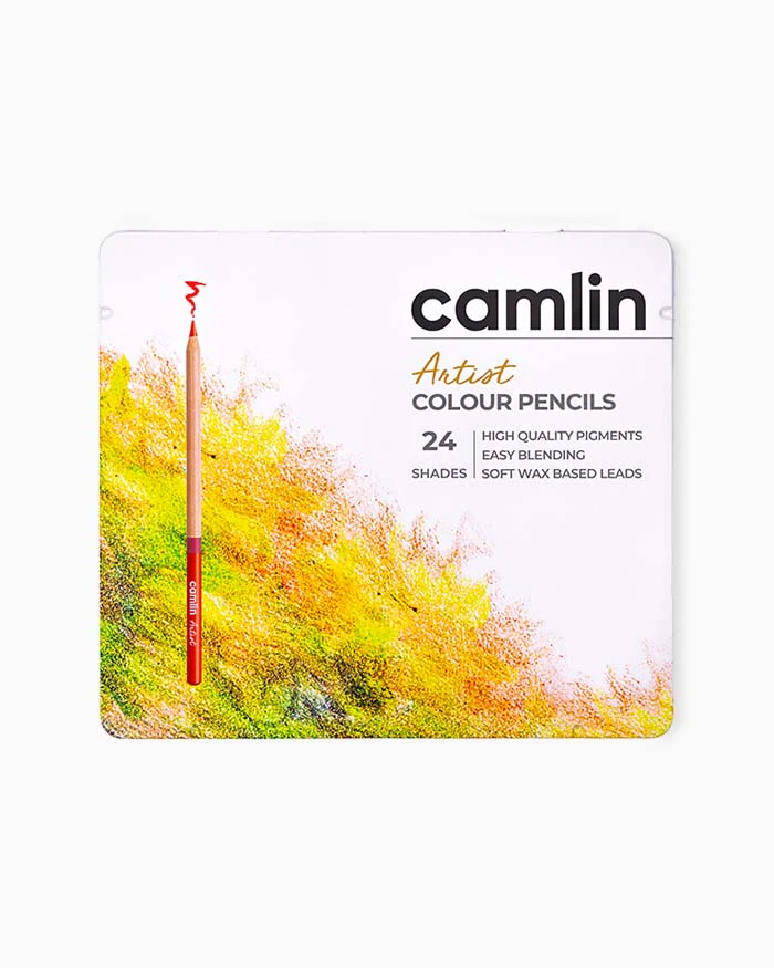 Camlin Artist Colour Pencils Assorted 24 Shades