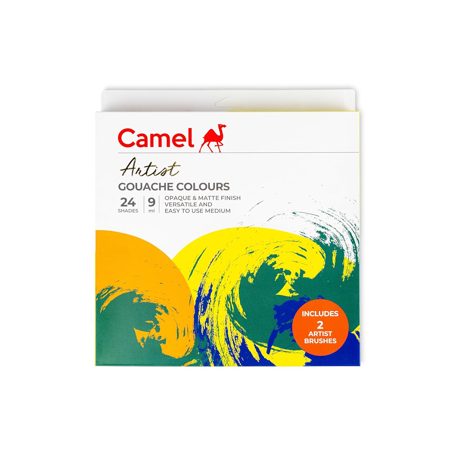Camel Artist Gouache Colours Sets 24 Shades 9ml