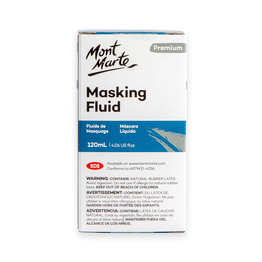 Mont Marte Masking Fluid Premium 120ml (4.06 US fl.oz)