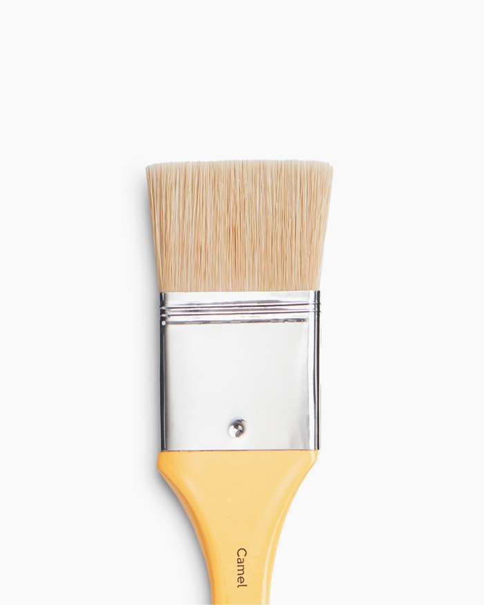 Camel White Bristle Wash Brushes Individual brush 5.0 cm, Series 58