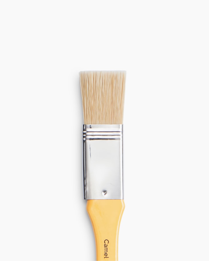 Camel White Bristle Wash Brushes Individual brush 1.87 cm, Series 58